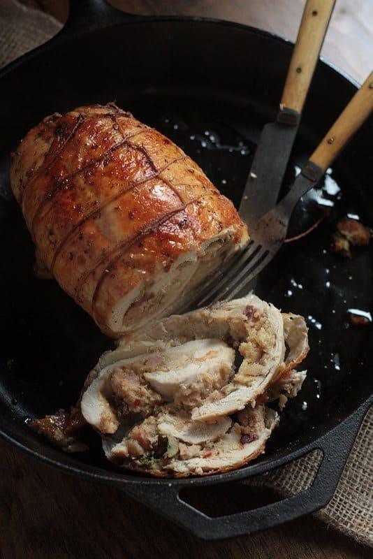 Stuffed Turkey Roulade