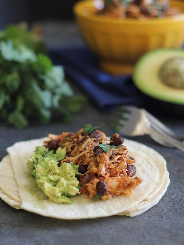 slow cooker pulled chicken