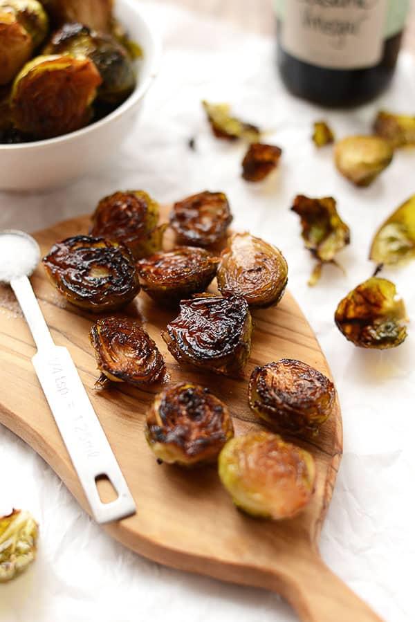 Balsamic Roasted Brussels Sprouts
