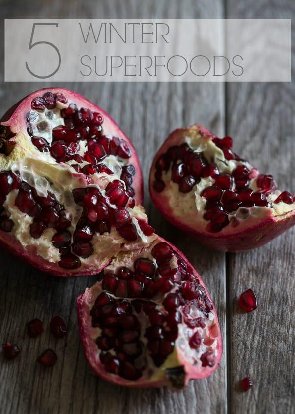 Learn about these 5 winter superfoods, why you should be incorporating them into your diet and plenty of recipes to get you started!
