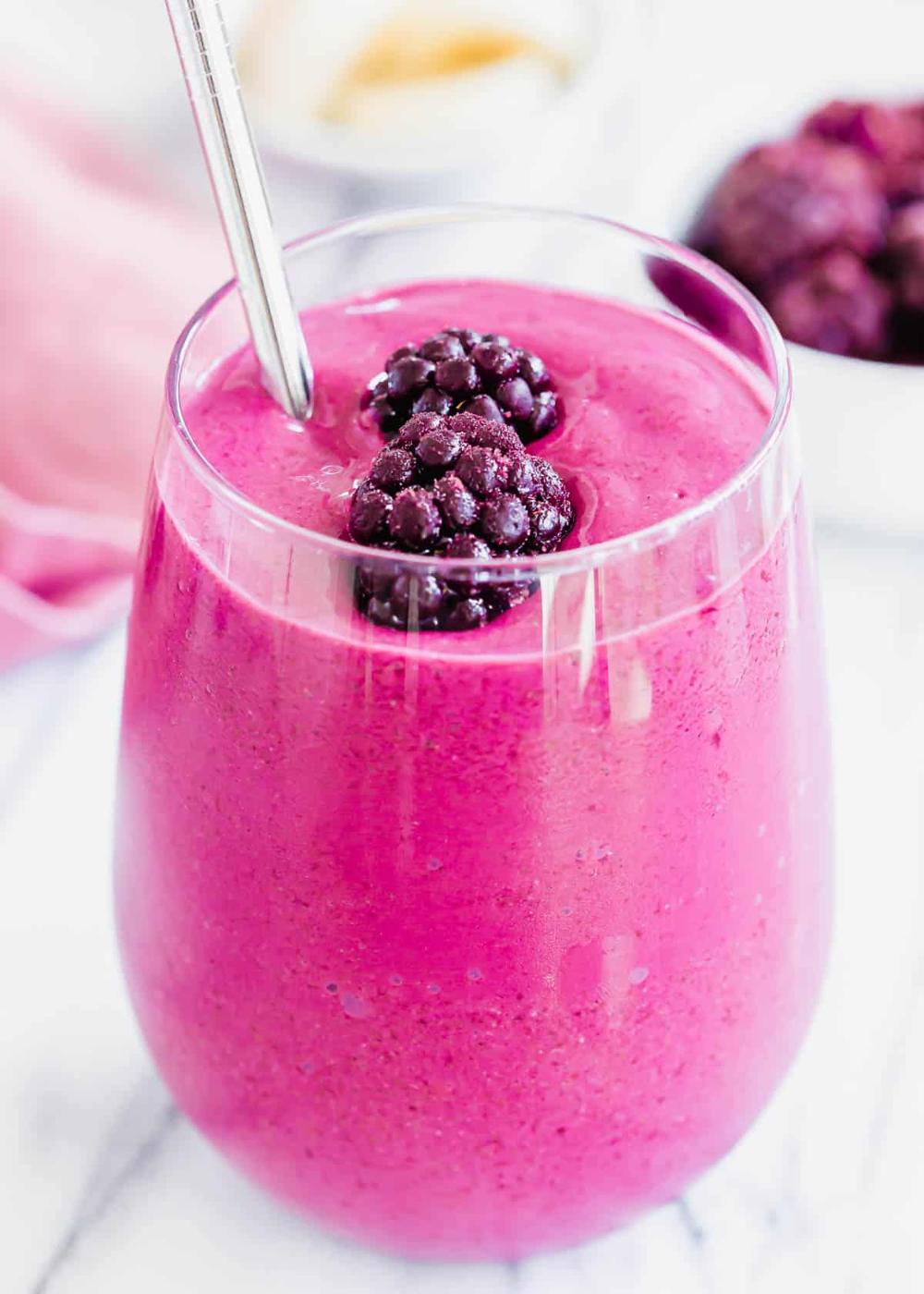 Easy Blackberry Smoothie