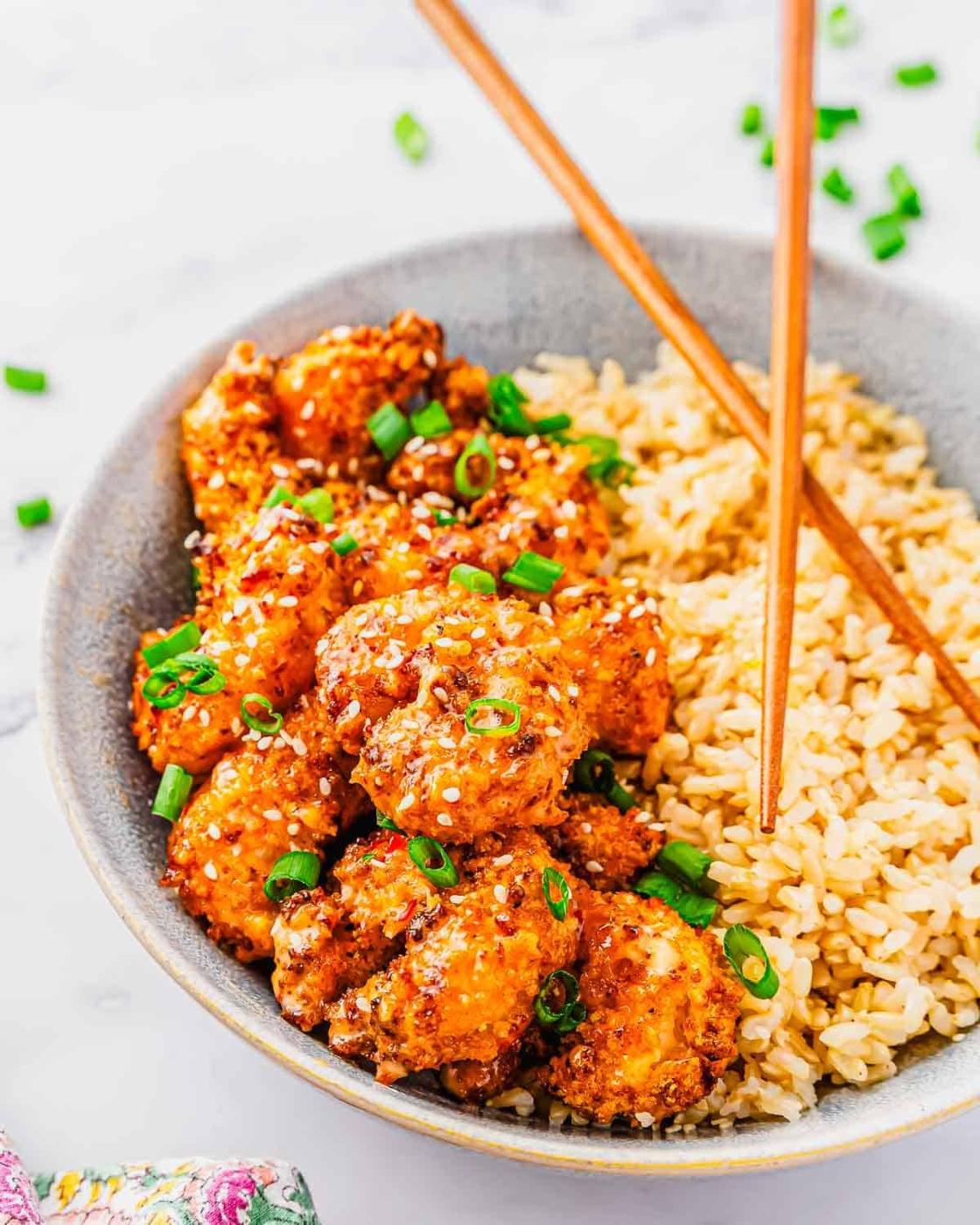Air Fryer Bang Bang Shrimp