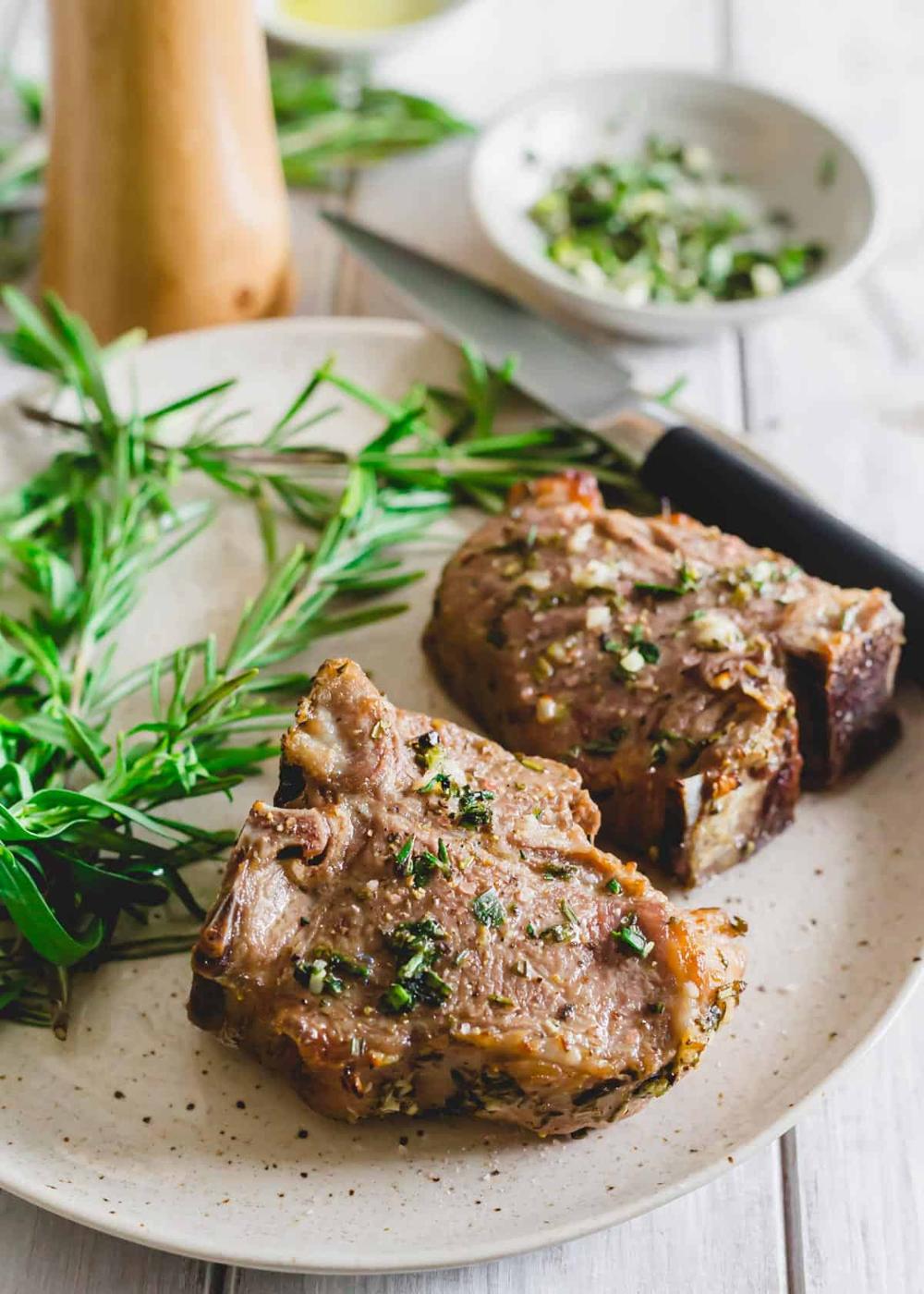 Air Fryer Lamb Chops