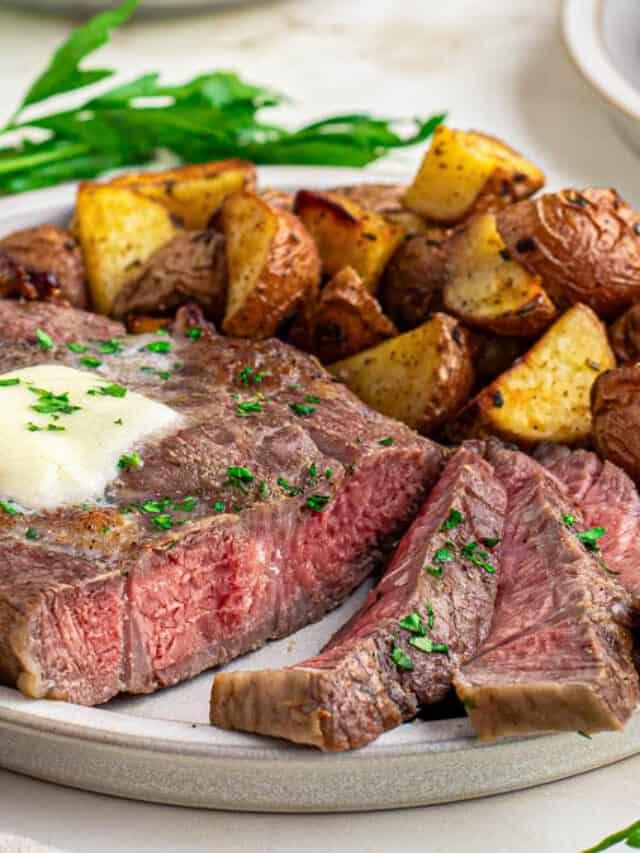 Juiciest Air Fryer Ribeye