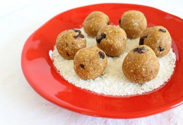 Almond Carrot Bites