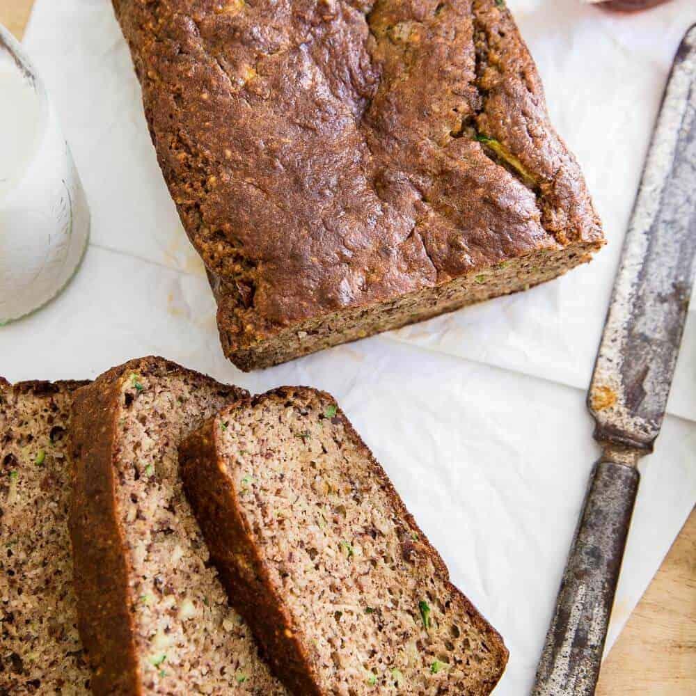 Paleo Almond Zucchini Bread