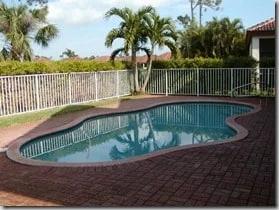 Florida backyard