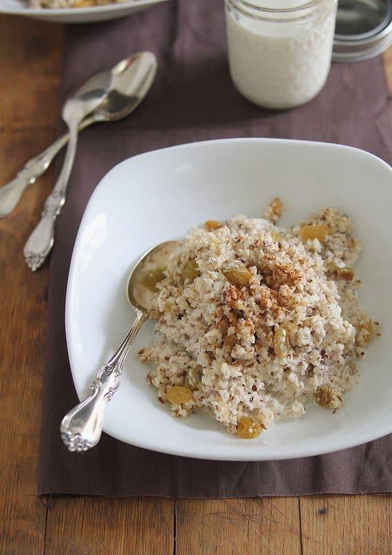 Apple Nut Porridge | runningtothekitchen.com