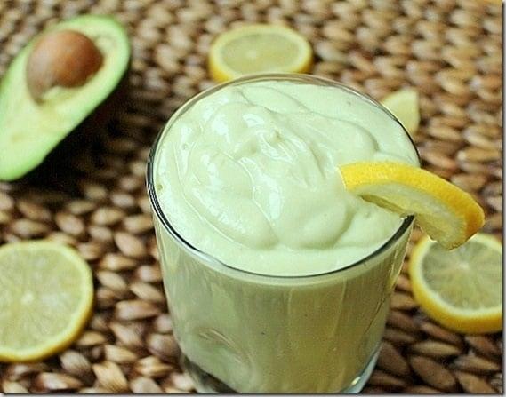 Avocado Smoothie with Citrus