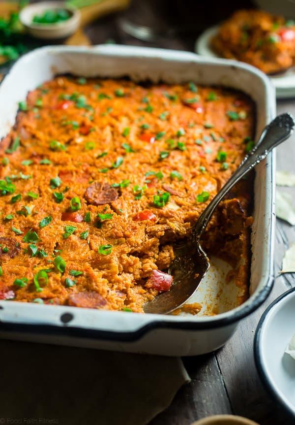 Cajun Cauliflower Casserole