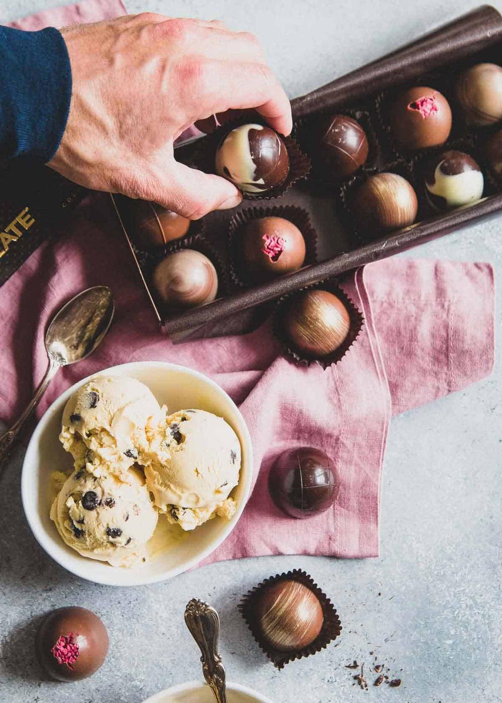 Irish cream liquor as the base to this homemade Baileys ice cream makes it decadent and creamy and perfect for any special occasion like St. Patrick's Day.