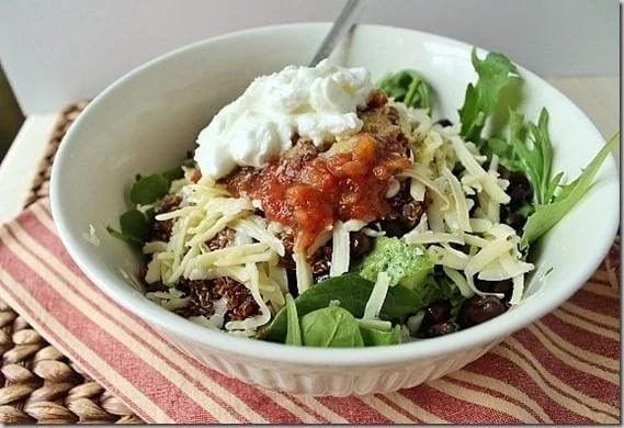 quinoa salad bowl