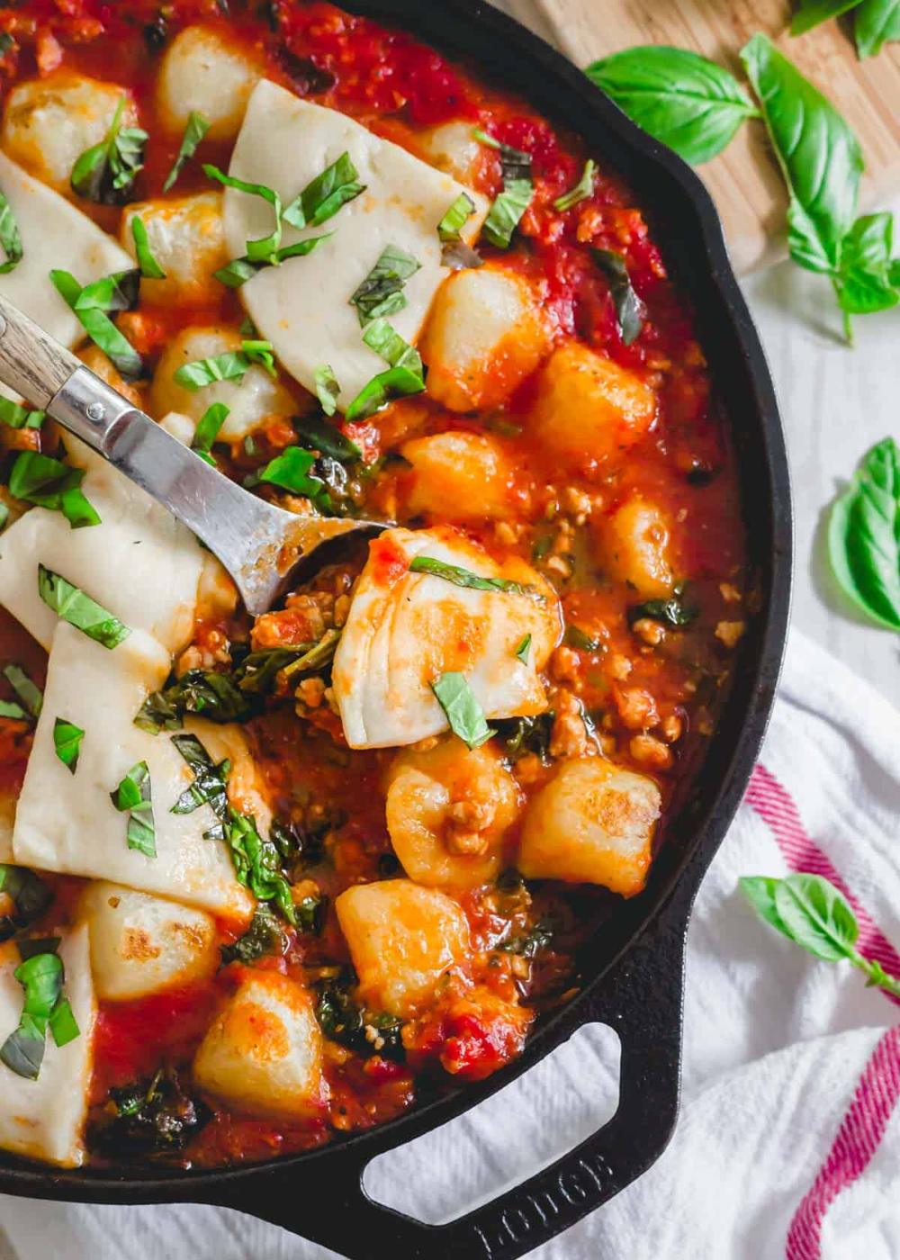 Baked Cauliflower Gnocchi