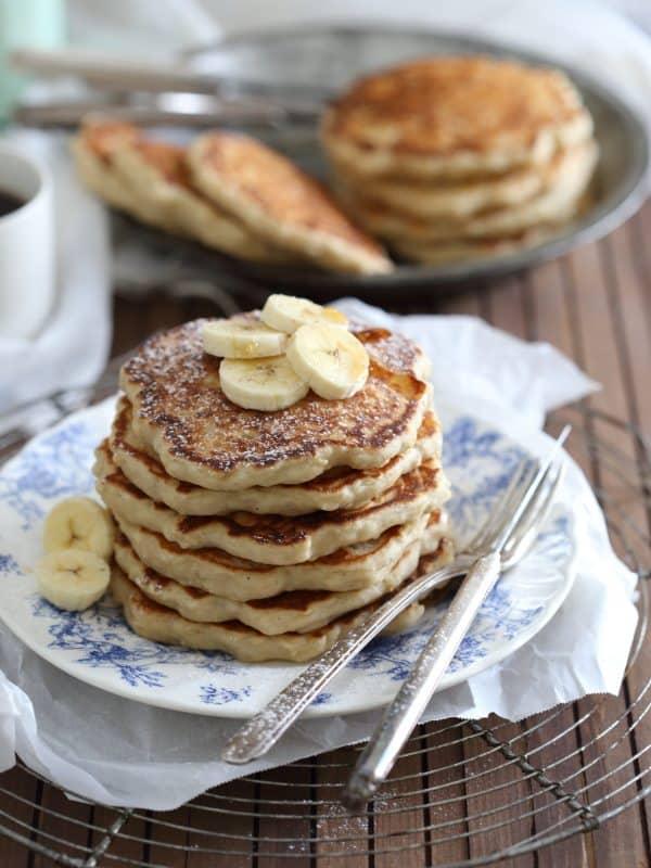 Banana Nutmeg Pancakes