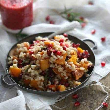 Barley Butternut Squash Salad