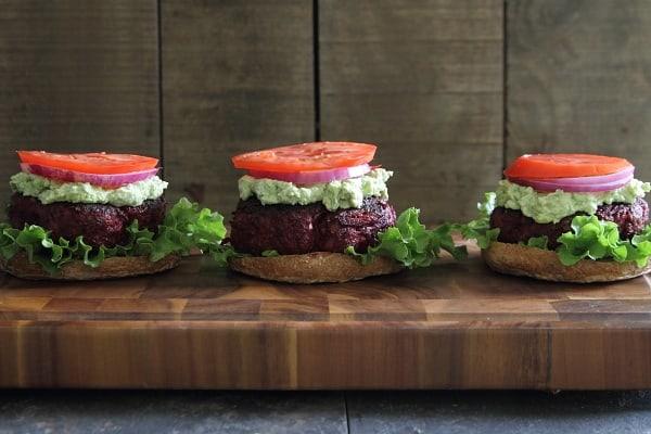 Beef Beet Burgers