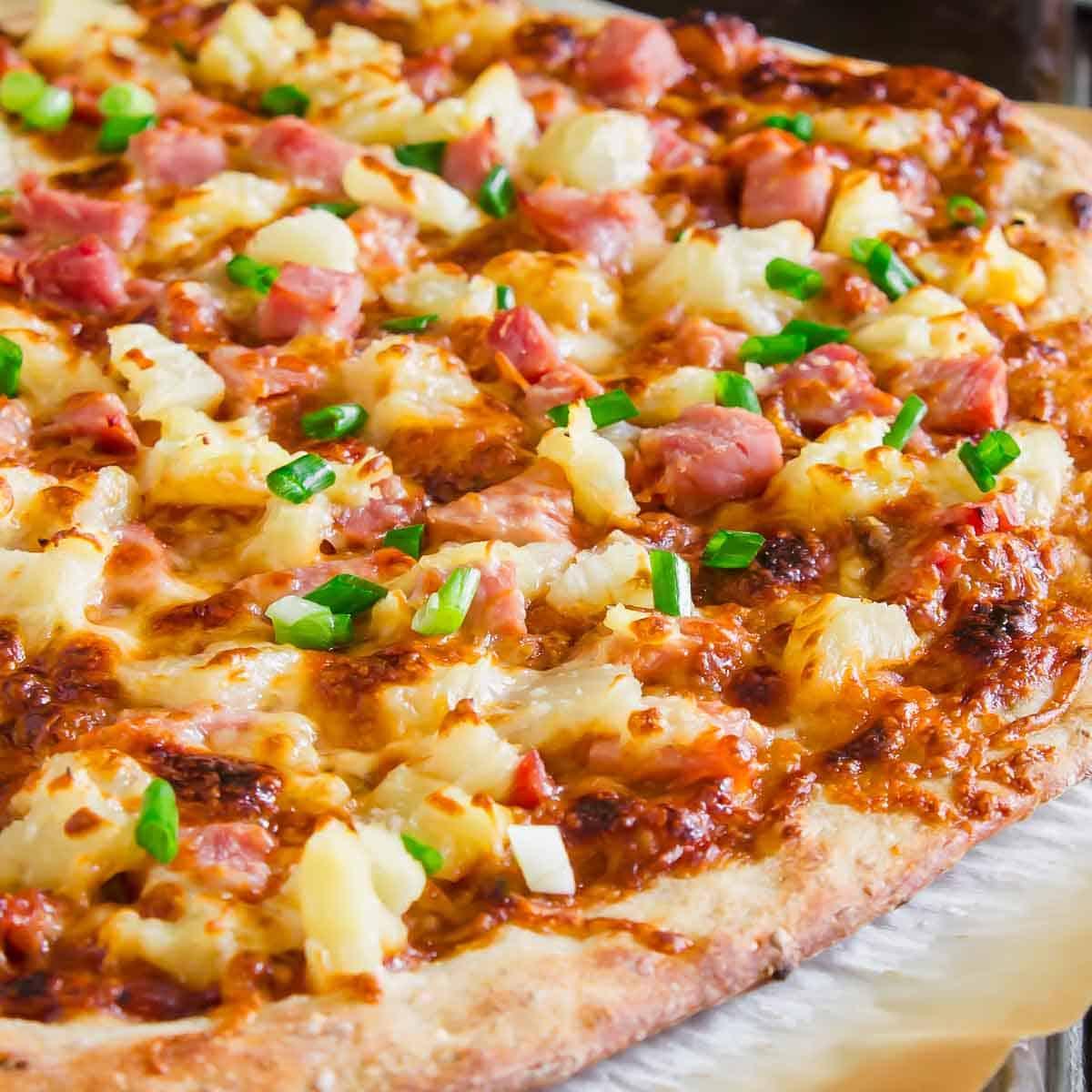 BBQ Hawaiian Pizza