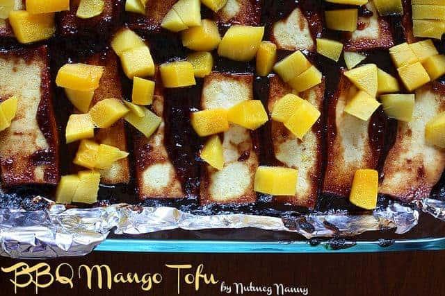 BBQ Mango Tofu