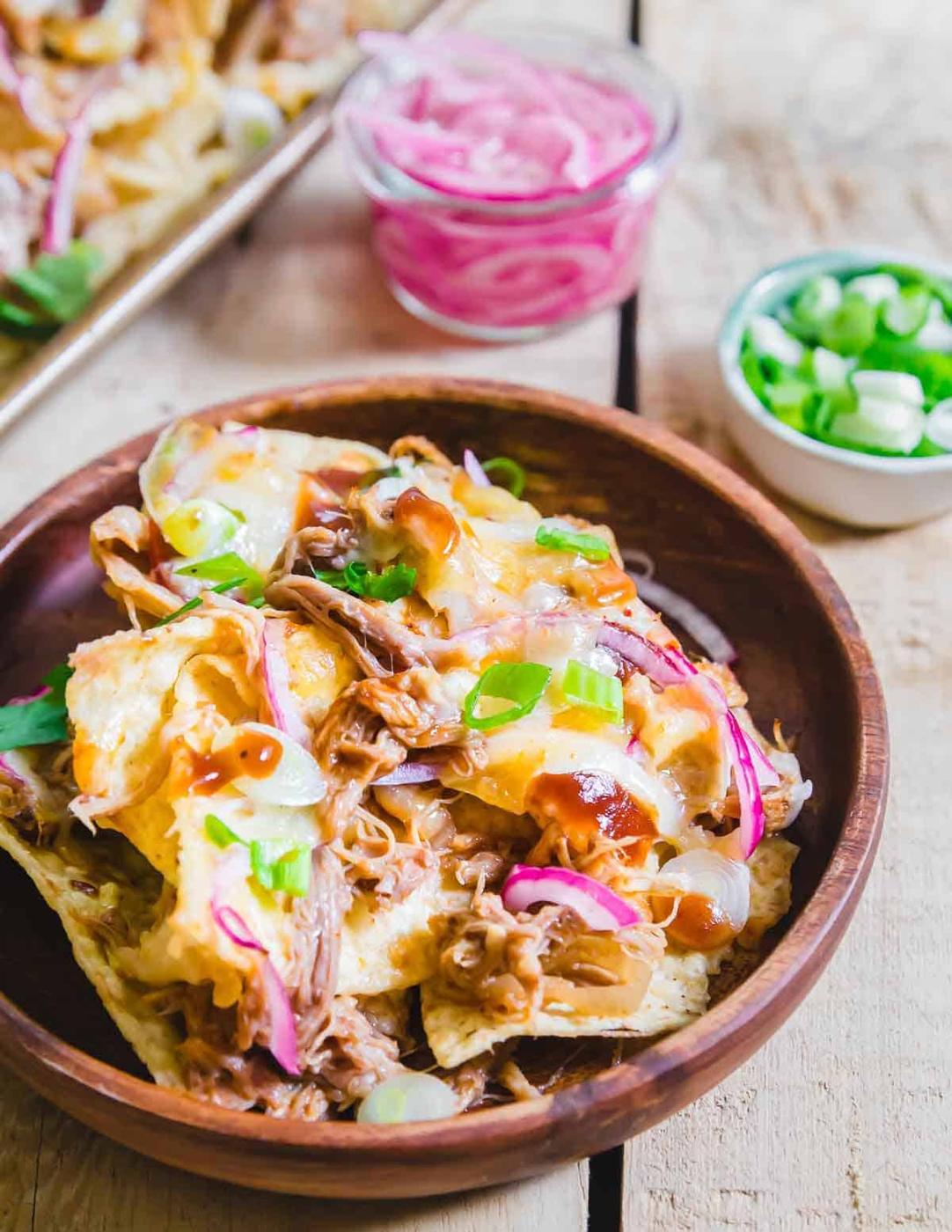 BBQ Pulled Pork Nachos