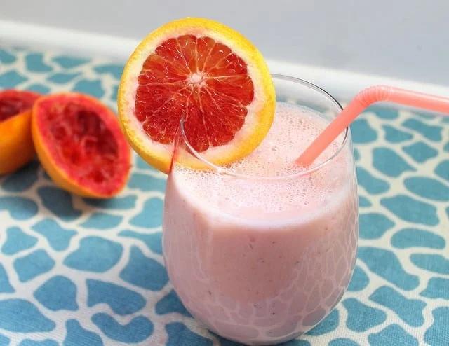 Blood orange smoothie