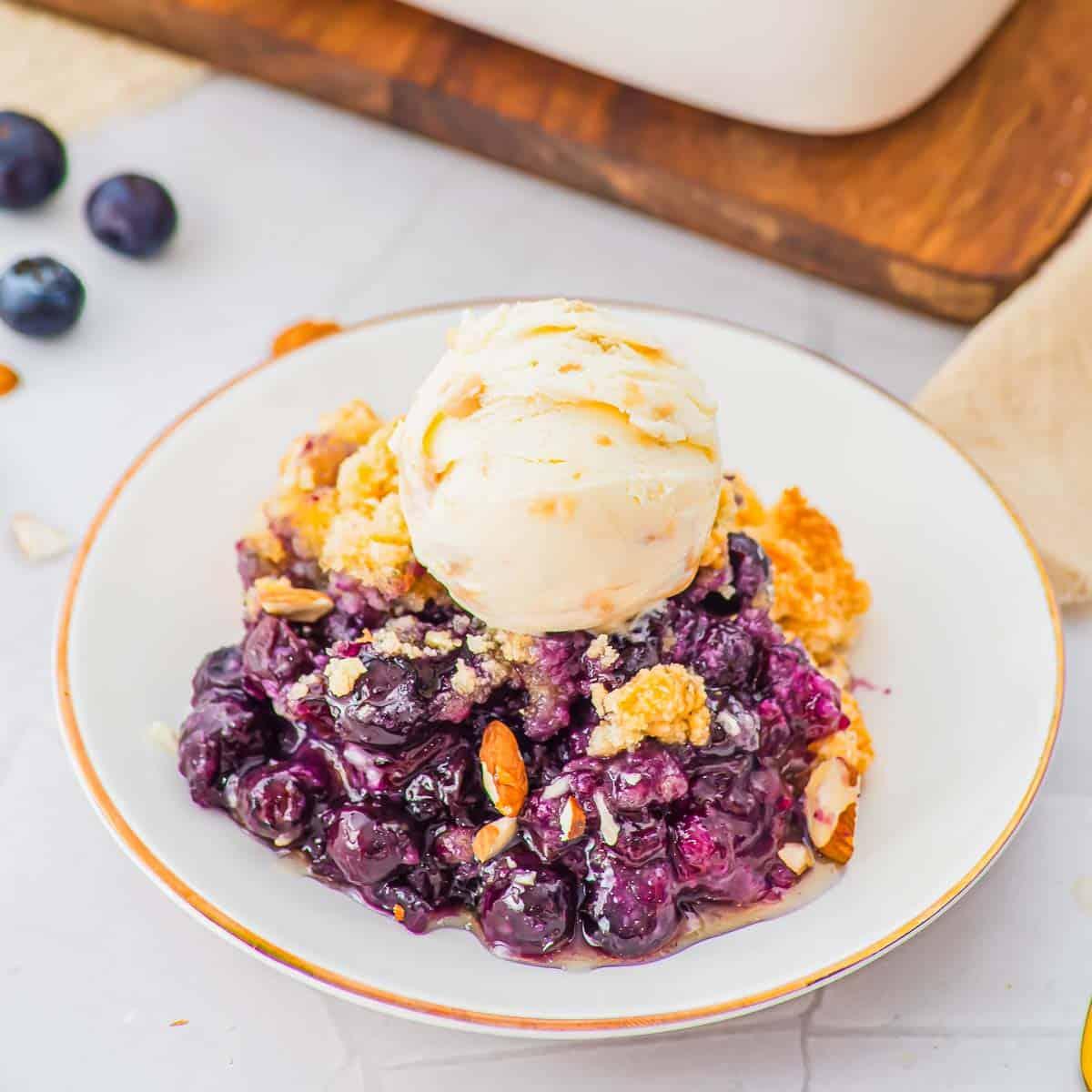 Blueberry Cobbler