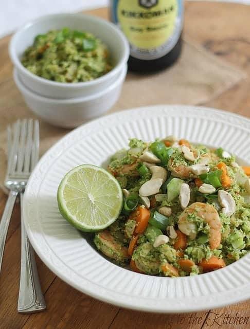 Broccoli Shrimp Fried Rice