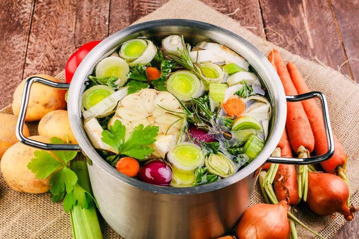 How to Use Kitchen Scraps to Make Homemade Vegetable Broth