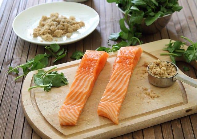 Brown sugar salmon