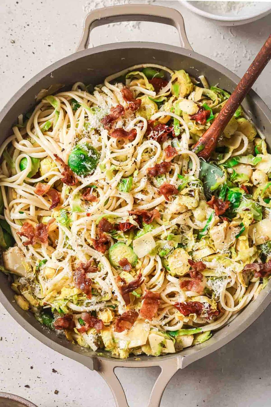 Brussels Sprouts Pasta