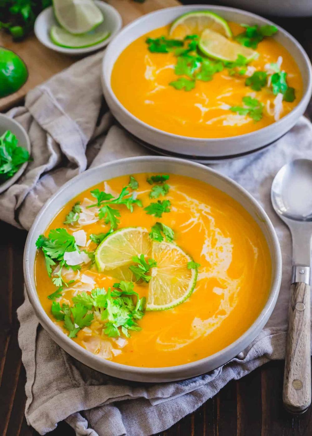 Thai Buttercup Squash Soup