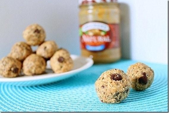 Peanut Butter Butterfinger Dough Balls