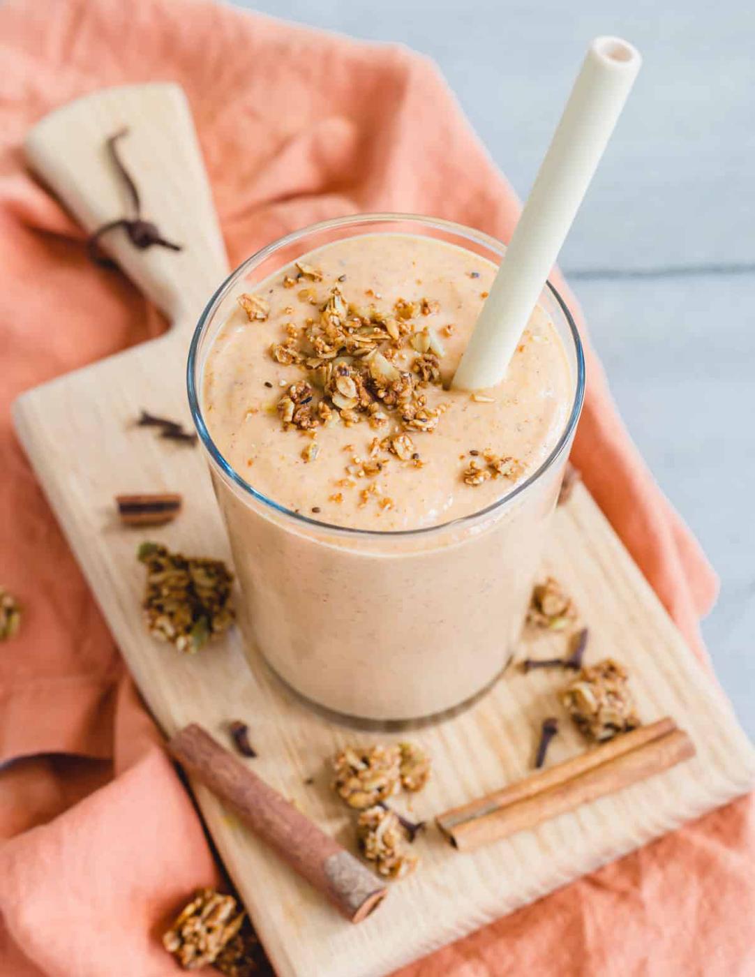 Creamy & Quick Butternut Squash Smoothie