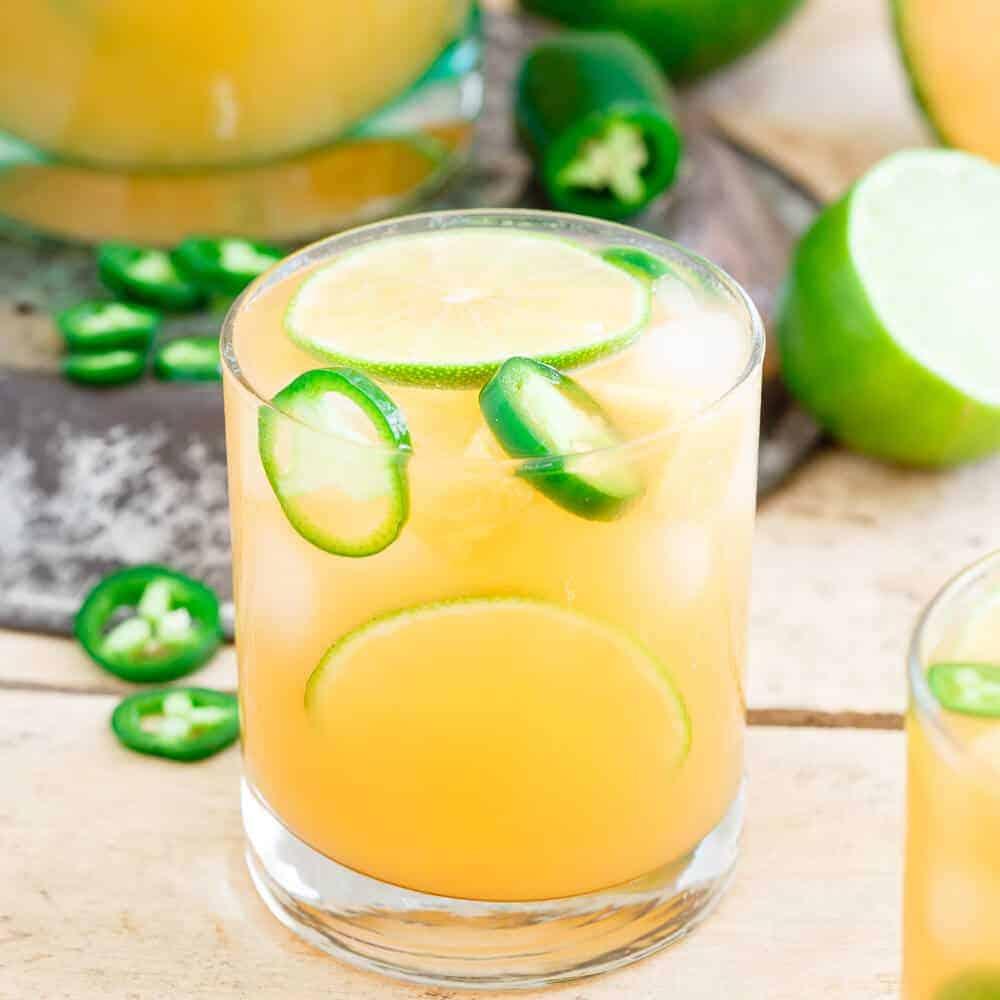 Cantaloupe Lime Jalapeno Agua Fresca