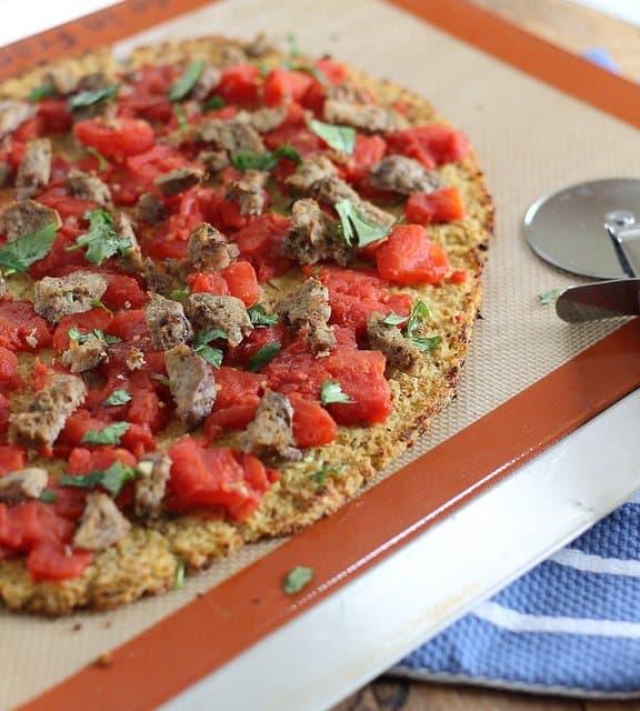 cauliflower pizza crust