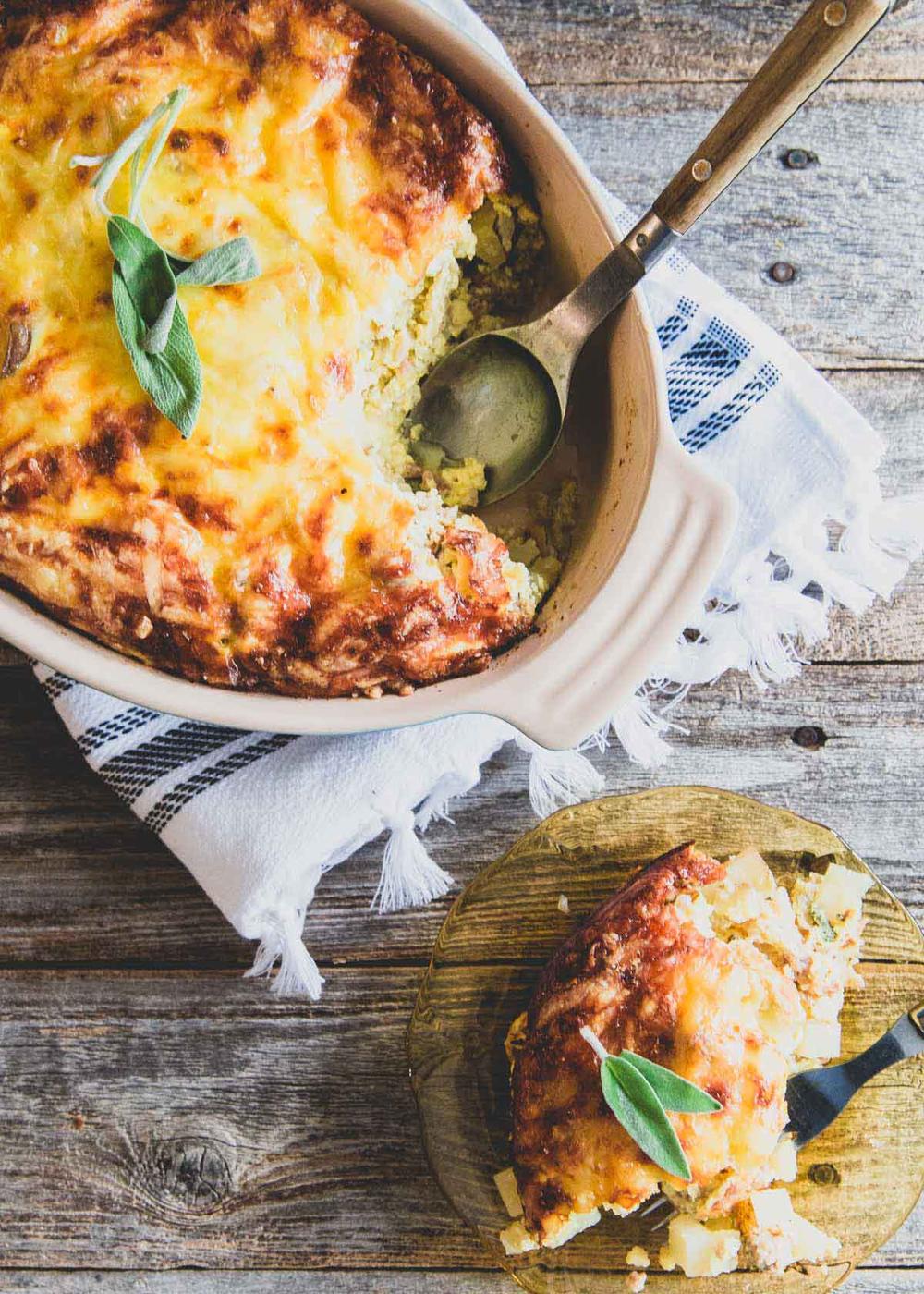 Whether it's a weekend breakfast or a special holiday brunch, this cheesy breakfast potato casserole is a delicious and hearty recipe to try!