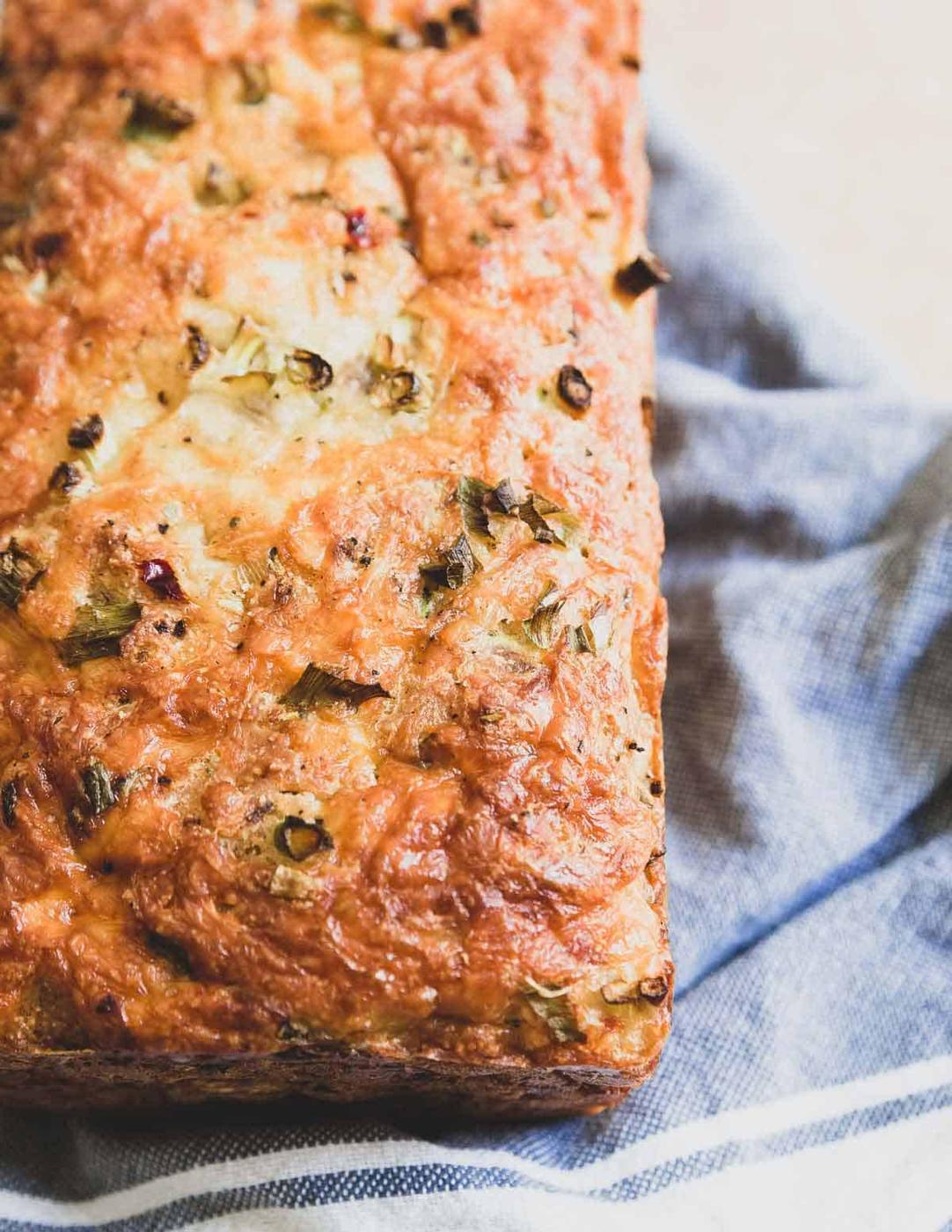 Cheesy Zucchini Bread