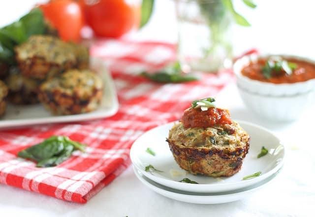 Chicken parm bites