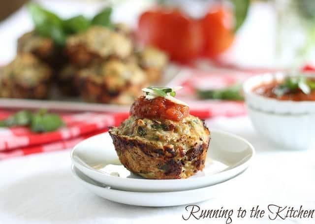 Chicken Parmesan Muffins
