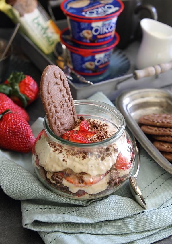 Chocolate Berry Chia Coffee Parfaits