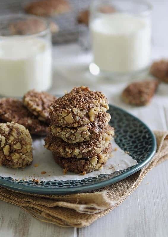 Chocolate Cashew Cookies
