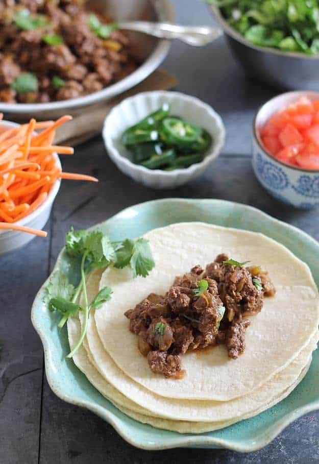 Chocolate Chile Tacos