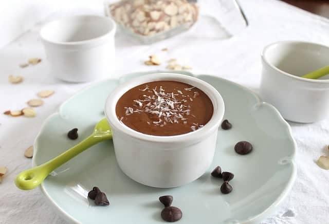 Chocolate coconut almond butter dip