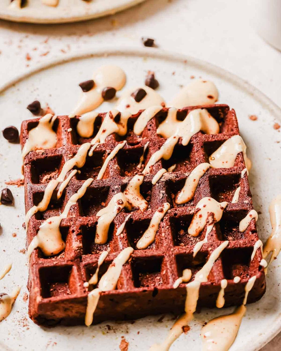 The Best Chocolate Waffles
