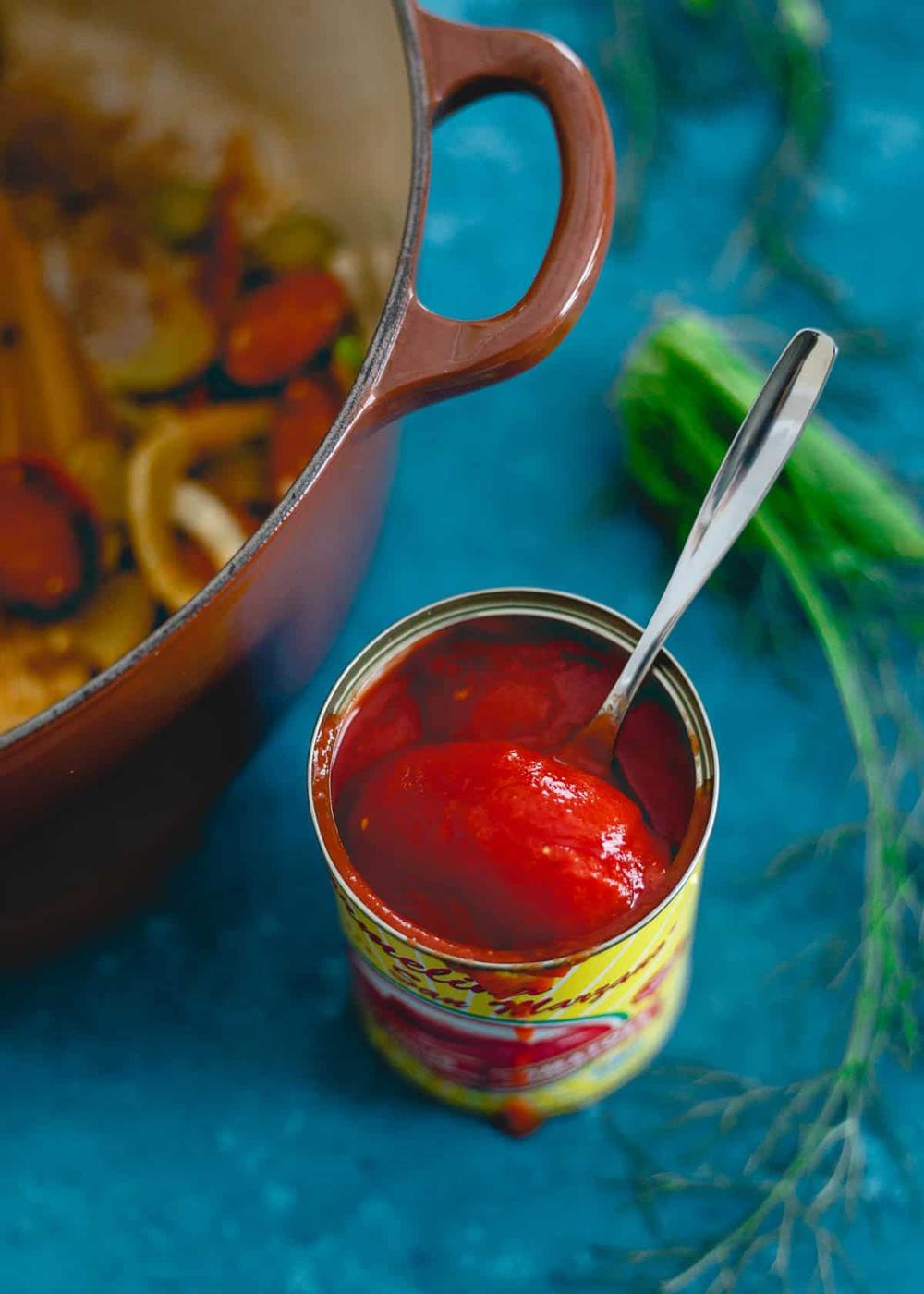 A chunky tomato broth is the perfect base for these chorizo chili mussels. Use some crusty bread to soak it all up!