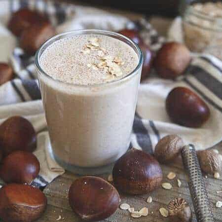 Cinnamon Chestnut Oat Smoothie