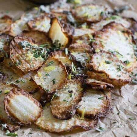 Jicama Chips with Citrus Herb Seasoning