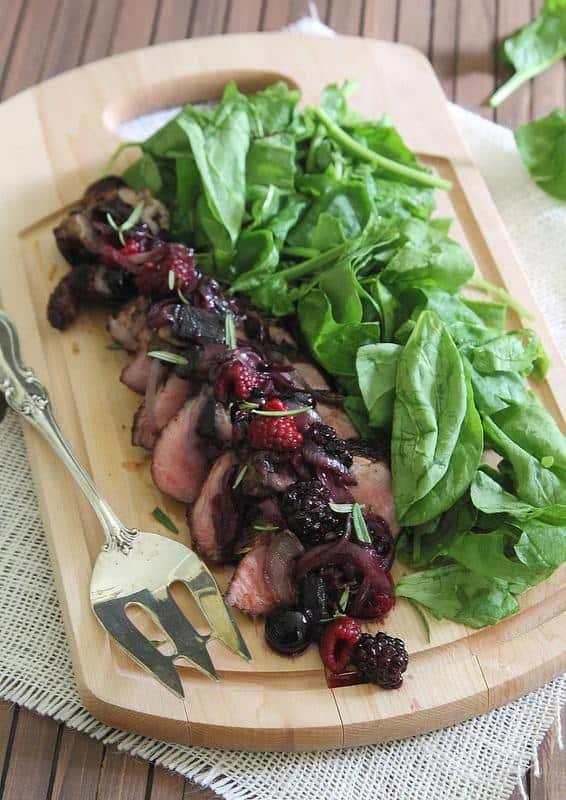 Cocoa spiced rubbed pork tenderloin