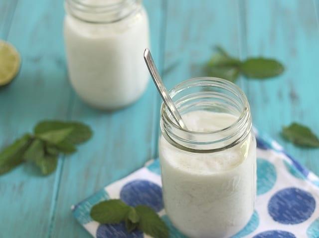 Whip up this easy refreshing coconut lime smoothie to beat the summer heat.
