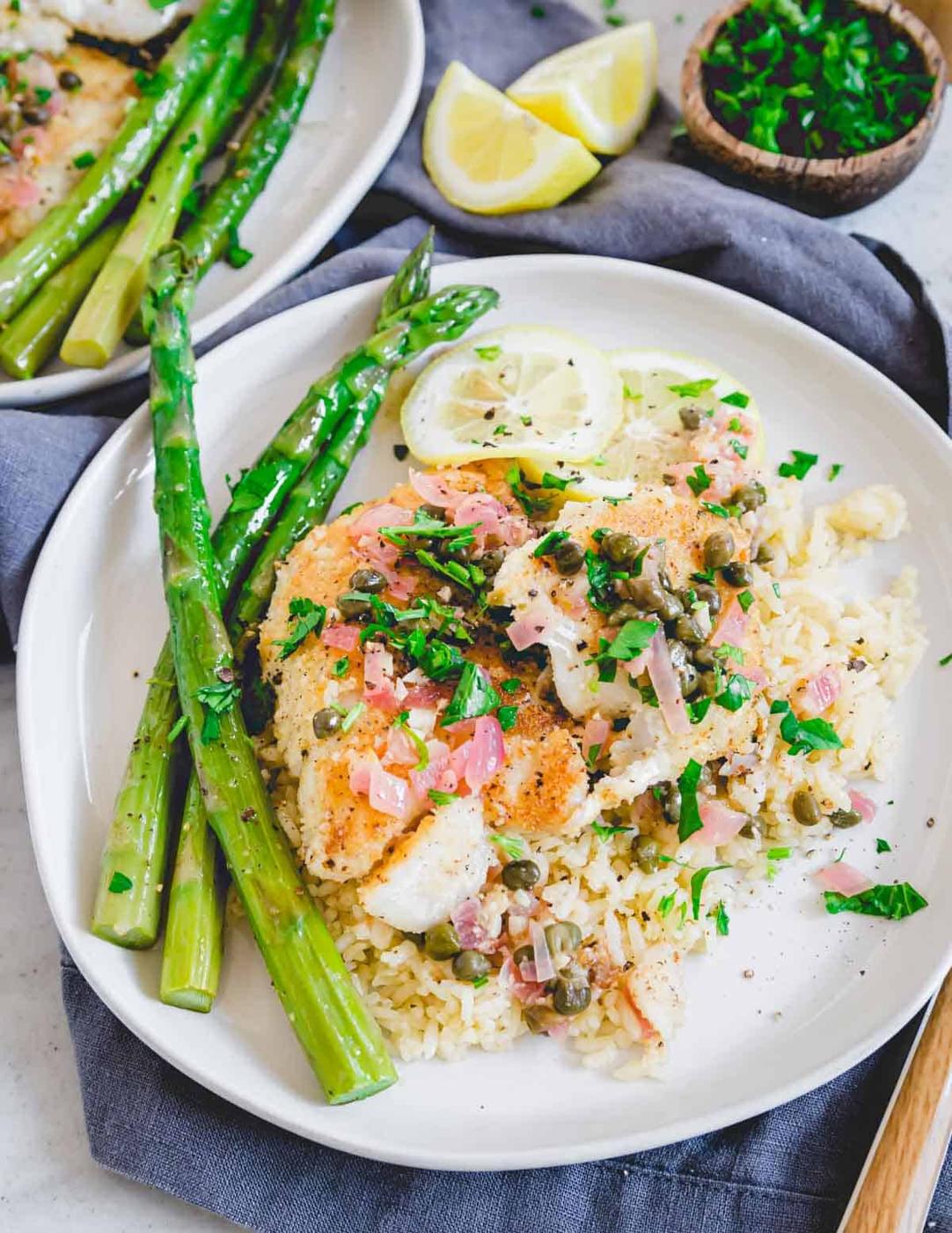 Cod Piccata
