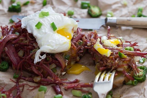 Corned Beef Hash Sandwich